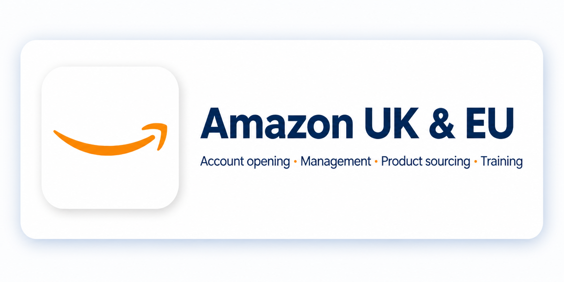 Amazon UK & EU account services